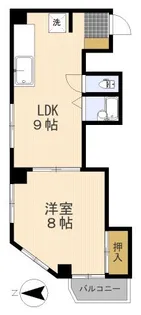 HAL十日市【5階】の間取り