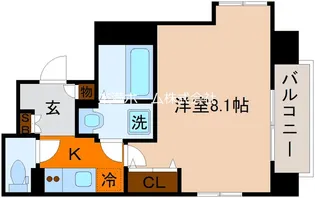 アドバンス京都デタンデュ【3階】の間取り