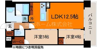 スタンズ河原町五条【11階】の間取り