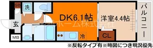 ベラジオワールドアイ京都円町【3階】の間取り