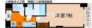 Luxe京都西大路【318号室】の間取り