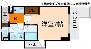 メゾンMINORU【2階】の間取り