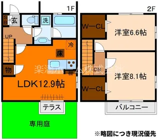 ロイヤル コントラーダ【1階】の間取り