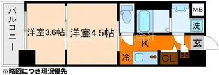 レシオス京都嵯峨野【605号室】の間取り