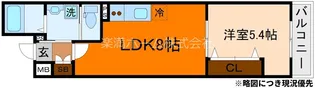 ARCA嵯峨嵐山【3階】の間取り