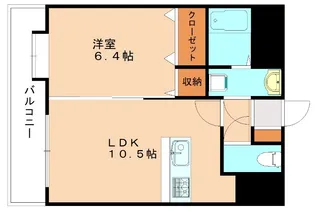 フォレストコート【202号室】の間取り