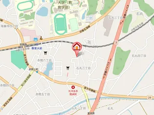 モアハイツ石丸【201号室】の地図