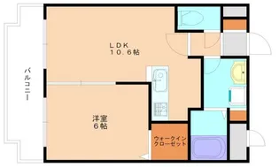 スーベニール美幸【301号室】の間取り