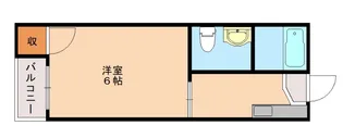 Liberta.take8【406号室】の間取り
