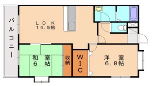 ロジュマンN・K【3階】の間取り
