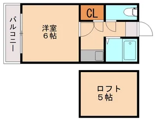 ベルハウス【202号室】の間取り