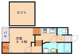 アンピオ賀茂弐番館【1階】の間取り