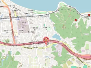 ラ・バンブーシャポーA【201号室】の地図