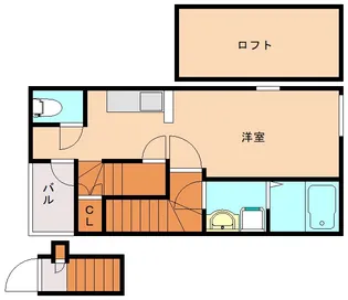 伊都terrace【201号室】の間取り