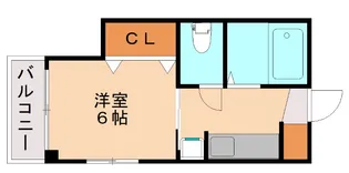 スリム室見【2階】の間取り