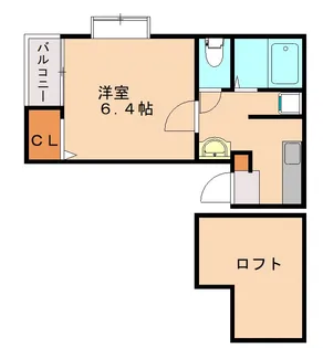 福岡県福岡市西区周船寺2丁目【アパート】の間取り