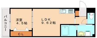 デーメーテール【2階】の間取り