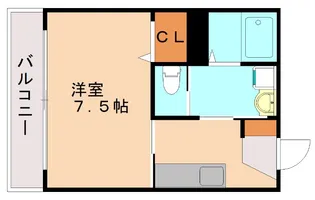 アリュール【1階】の間取り