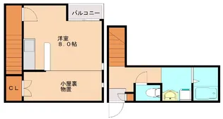 福岡県福岡市西区大字千里【アパート】の間取り