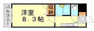 福岡県福岡市早良区原1丁目【マンション】の間取り