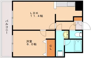 福岡県福岡市西区今宿東1丁目【マンション】の間取り