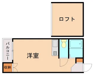 福岡県福岡市西区姪の浜3丁目【アパート】の間取り