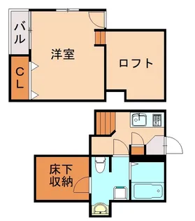 ロザリオカーサ5【1階】の間取り