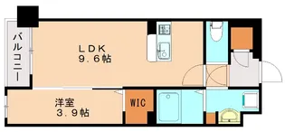 福岡県福岡市西区大字徳永【マンション】の間取り