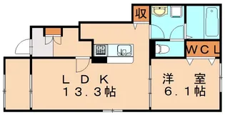 アーベイン西町【1階】の間取り