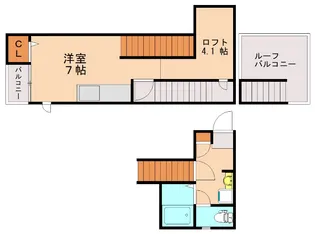 MAISONETIC K House【2階】の間取り