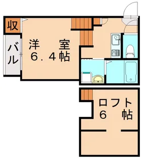Roca姪浜【1階】の間取り