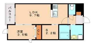 LIFEFIELD伊都【403号室】の間取り