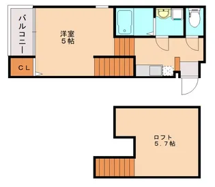 D.I.JHOUSE【1階】の間取り