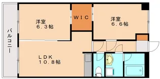 ヴィライチキ【2階】の間取り