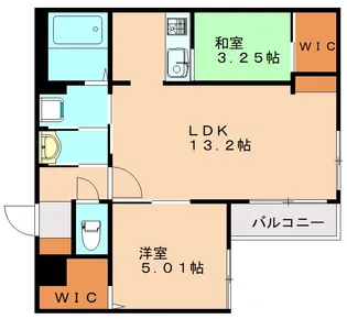(仮称)Cherim室見WEST【1階】の間取り