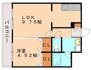 福岡県福岡市西区今宿東1丁目【マンション】の間取り