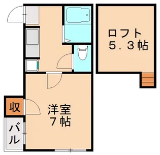グリーンコート百道【103号室】の間取り