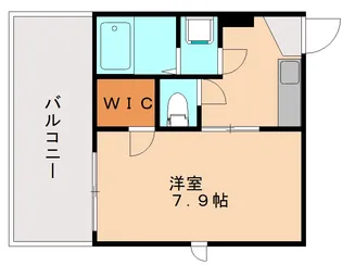 CAROL【101号室】の間取り