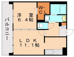 グランメール横浜【2階】の間取り