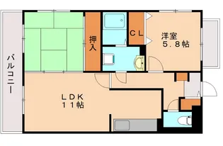 オイルファーム姪浜Ⅱ【3階】の間取り