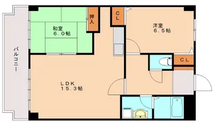 アフロディーテ【4階】の間取り