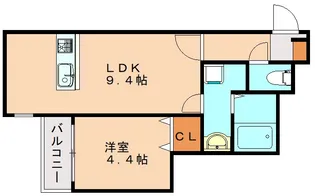 フォレスト横浜【302号室】の間取り