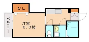 アカデミアコート 北【1階】の間取り