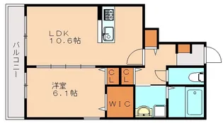 グランチェスタⅠ【1階】の間取り