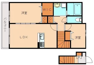グランチェスタⅠ【2階】の間取り