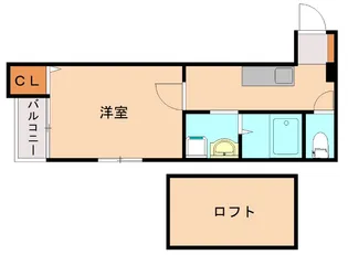FELICE I【201号室】の間取り