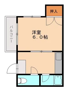 シャロンハイツ【110号室】の間取り