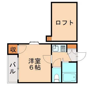 クオリティ荒江1【1階】の間取り