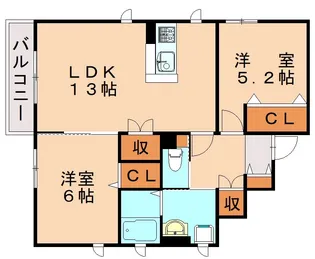 Maison Arcadia【1階】の間取り