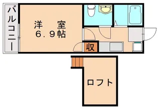 シャロット曙【1階】の間取り
